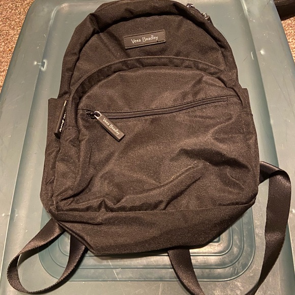 Vera Bradley Mini Black Nylon Backpack - Picture 1 of 12